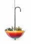 Preview: DanDiBo Blumenampel Metall Hängeampel mit Topf Innen Außen Regenschirm Hängepflanzen 72 cm 96258 L Pflanzenhänger Blumenhänger Topfhänger Blumen