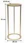 Preview: DanDiBo Blumenhocker Metall Gold Rund 70 cm Blumenständer Beistelltisch 96510 L Blumensäule Modern Pflanzenständer Pflanzenhocker