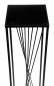 Preview: DanDiBo Flower Stool Metal Black Square 100 cm Flower Stand Side Table 96458 Flower Column Design Modern Plant Stand Plant Stool