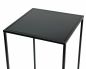 Preview: DanDiBo Blumenhocker Metall Schwarz Eckig 60 cm Blumenständer Beistelltisch 96312 L Blumensäule Modern Pflanzenständer Pflanzenhocker