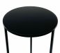 Preview: DanDiBo Blumenhocker Metall Schwarz Rund 60 cm Blumenständer Beistelltisch 96316 M Blumensäule Modern Pflanzenständer Pflanzenhocker