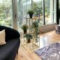 Preview: DanDiBo Flower Staircase Metal Gold 82 cm Plant Staircase Flower Stand 96505 Flower Column Modern Plant Stand Flower Stool