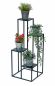 Preview: DanDiBo Flower Staircase Metal Black 90 cm Plant Staircase Flower Stand 96354 Flower Column Modern Plant Stand Flower Stool