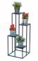 Preview: DanDiBo Flower Staircase Metal Black 90 cm Plant Staircase Flower Stand 96354 Flower Column Modern Plant Stand Flower Stool