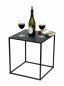 Preview: DanDiBo Coffee Table Black Metal S Side Table Living Room 96252 Table Side Table 42 cm Sofa Table Kitchen Table Modern