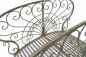 Preview: DanDiBo Metal Garden Bridge with Handrails 150 cm Pond Bridge Antique 150106 Garden Bridge Metal Decorative Bridge Garden Furniture Walkway Sturdy