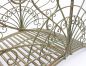Preview: DanDiBo Metal Garden Bridge with Handrails 150 cm Pond Bridge Antique 150106 Garden Bridge Metal Decorative Bridge Garden Furniture Walkway Sturdy