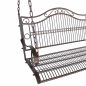 Preview: DanDiBo Hollywoodschaukel 2 Sitzer Metall Antik Gartenschaukel 082505 Schaukelbank Schmiedeeisen Bank Outdoor Wetterfest
