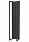Preview: DanDiBo Kaminholzregal Innen Metall Schwarz Kaminholzständer 120 cm mit Rückwand an der Wand Hängend 96465 Holzkorb Kaminholzhalter Holzregal