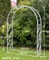 Preview: DanDiBo Rosenbogen Metall Verzinkt Massiv 150 cm Torbogen 96516 Wetterfest Rundbogen Volleisen Rankhilfe Gartenbogen Feuerverzinkt