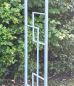 Preview: DanDiBo Rose arch Galvanised Solid 150 cm Archway 96524 Weatherproof Round arch Solid iron climbing aid Garden arch Hot-dip galvanised