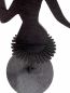 Preview: DanDiBo napkin holder black vintage wooden 28 cm napkin holder girl princess 96397 free-standing stand tablecloth dispenser