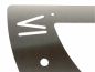 Preview: DanDiBo Sonnenuhr Edelstahl für die Wand 70 cm Rostfrei 96206 Ausrichtbar Wetterfest Gartenuhr Modern Metall