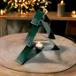 Preview: DanDiBo Fir Tree Green Metal Standing Christmas Tree Christmas Decoration Deco Christmas Candle Holder Tealight Holder Winter Modern