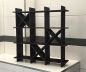 Preview: DanDiBo Toilet roll holder Black Wood Tic Tac Toe 96421 Toilet roll holder WC Freestanding Replacement roll holder Paper holder Roll holder