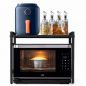 Preview: DanDiBo Adjustable Kitchen Shelf for Countertop Black Standing 2-Tier 40-64 cm Kitchen Shelf 96613 Standing Shelf