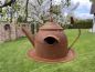 Preview: DanDiBo birdhouse to hang up stainless steel decorative rust watering can weatherproof 96423 nesting box feeding station for birds shabby with chain hanging metal can balcony