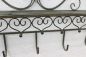 Preview: DanDiBo Wall Coat Rack with Shelf 60 cm Antique Metal Coat Rack Rail Hanging Coat Rack Hooks Malega 12205 Vintage