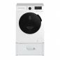 Preview: DanDiBo Washing machine base with drawer Metal White 96502 Washing machine base Washing machine pedestal Raised pedestal Modern Rubberised