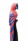 Preview: DanDiBo Deko Figur Papagei Nr.37 Vogel aus Holz Skulptur Rosa Blau 103 cm Holzvogel Handgeschnitzt Stehend Tierfigur Schnitzskulptur