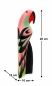 Preview: DanDiBo Deko Figur Papagei Nr.56 Vogel aus Holz Skulptur Rosa 28 cm Holzvogel Handgeschnitzt Stehend Tierfigur Schnitzskulptur