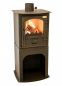 Preview: Kaminofen Holz CID Holzofen 7,5 kW Kamin Ofen Dauerbrandofen Werkstattofen Schwedenofen Hüttenofen Heizofen