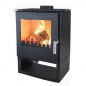 Preview: Kaminofen Holz Rheia Holzofen 5 kW Kamin Ofen Dauerbrandofen Werkstattofen Schwedenofen Hüttenofen Heizofen