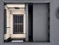 Preview: EEK A Wood-burning stove with baking compartment and hob Alegra 93894 6 kW Fireplace Multiple occupancy wood-burning stove Oven Wood-burning cooker Kitchen hob Cooking plate Kitchen oven