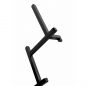 Preview: DanDiBo Wall Coat Rack Black Metal 96281 Hallway Wall Coat Rack with 10 Hooks Hook Rail 80 cm Modern Hallway Rack Hook Strip Coat Hooks