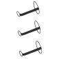 Preview: DanDiBo Weinregal Wand Metall Schwarz 3er Set 96783 Flaschenregal Schmal Hängend Wine Rack Weinhalter Weinregale Klein Weinflaschenregal Weinflaschenhalter