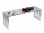 Preview: DanDiBo Gartenbank Metall Verzinkt Massiv Wetterfest 120 cm Sitzbank Modern 96393 Parkbank Garten Bank Eisen