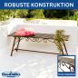 Preview: Bench Seat "CUCCIU-XL" B-120cm 077824 Garden bench made from metal Garden furniture