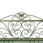 Preview: DanDiBo Panchina da Giardino Resistente alle Intemperie Metallo 2 Posti Panchina da Esterno 120 cm Patina Verde 96021 Panchina da Balcone Panchina da Parco Panchina da Giardino