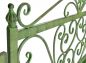Preview: DanDiBo Panchina da Giardino Resistente alle Intemperie Metallo 2 Posti Panchina da Esterno 120 cm Patina Verde 96021 Panchina da Balcone Panchina da Parco Panchina da Giardino