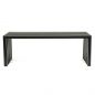 Preview: DanDiBo Garden Bench Weatherproof Metal Outdoor Black 96245 Ida 120 cm Bench Garden Bench Park Bench Iron
