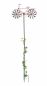 Preview: DanDiBo Gartenstecker Metall Fahrrad XL 160 cm Rot 96100 Shabby Windspiel Windrad Wetterfest Gartendeko Garten Gartenstab Bodenstecker