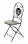 Preview: DanDiBo Garden Chair Metal Black 96130 Metal Chair Chair Home Garden Vintage Iron Modern Iron Chair Retro