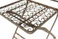 Preview: Gartenstuhl Metall Tecla 17921 Metallstuhl Stuhl Garten Vintage Eisen Nostalgie Eisenstuhl Braun Antik
