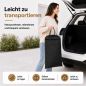Preview: DanDiBo Getränkekistenregal 4 Kisten mit Ablage Pfandflaschen Sammelbehälter 2 in 1 Metall Schwarz 96703 Getränkeregal Behälter Kistenregal Getränkekistenhalter Getränke Regal