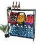 Preview: DanDiBo Beverage crate rack 6 crates with shelf Metal Stable 96435 Beverage crate holder 100 cm Beverage crate stand