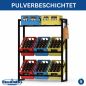 Preview: DanDiBo Bottle Crate Rack 9 Crates 96633 Beverage Rack Crate Holder Beer Crate Shelf Water Bottle Storage Shelf