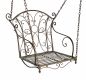 Preview: Hanging chair metal garden 18811 Hanging chair Hanging swing Swing Hanging bench Garden swing Hollywood swing