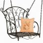 Preview: DanDiBo Hängesessel Outdoor ohne Gestell Hängeschaukel 18811 Hängestuhl hanging chair Hängesitz Garten Gartenschaukel Hollywoodschaukel