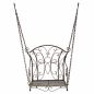 Preview: DanDiBo Hängesessel Outdoor ohne Gestell Hängeschaukel 18811 Hängestuhl hanging chair Hängesitz Garten Gartenschaukel Hollywoodschaukel