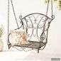 Preview: DanDiBo Hängesessel Outdoor ohne Gestell Hängeschaukel 18811 Hängestuhl hanging chair Hängesitz Garten Gartenschaukel Hollywoodschaukel