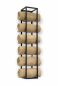 Preview: DanDiBo Handtuchhalter Bad Wand Metall Schwarz 96243 Modern Handtuchregal Wandmontage Wandhandtuchhalter Badezimmer