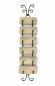 Preview: DanDiBo towel rail bathroom wall 568 towel rack wall mounting antique black vintage wall towel rail bathroom