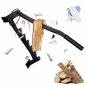 Preview: DanDiBo Holzspalter Manuell Wand 96646 Holz Spalten Anzündholz Spalter Wandmontage Brennholzspalter Spalthilfe Stabil Robust