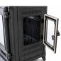 Preview: Hosseven Kaminofen Holzofen Wohnzimmer Holzkamin 8005CK Panorama 3 Seiten Glas 7 kW Holz Ofen Kamin Heizofen Schwedenofen Mehrfachbelegung