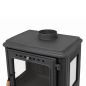 Preview: Hosseven Kaminofen Holzofen Wohnzimmer Holzkamin 8005CK Panorama 3 Seiten Glas 7 kW Holz Ofen Kamin Heizofen Schwedenofen Mehrfachbelegung